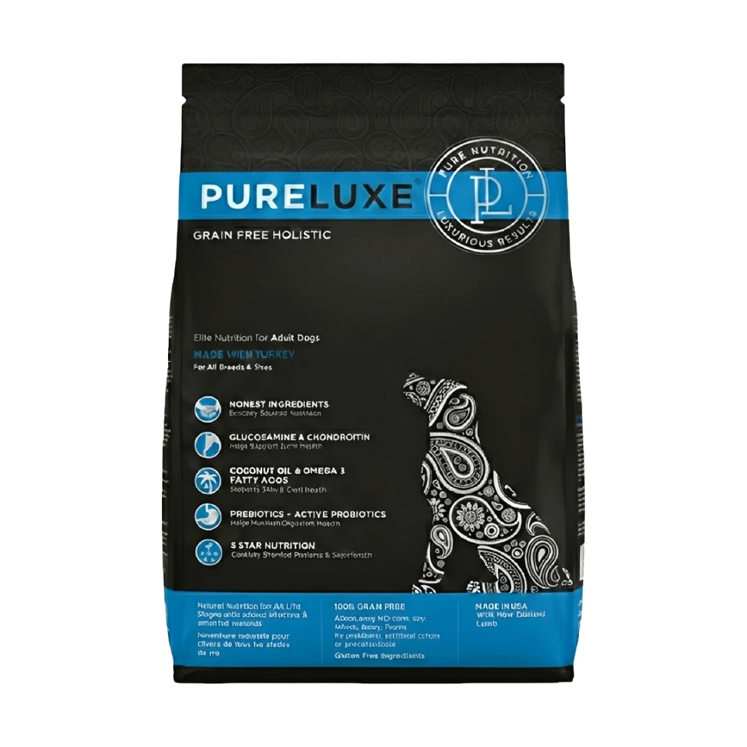 【美國純華 Pureluxe】火雞無穀成犬飼料｜(5kg/11LB)