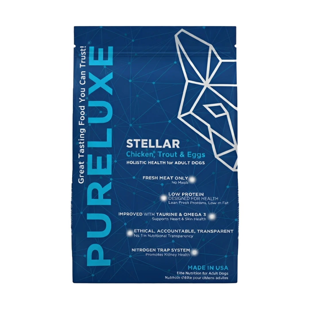 【美國純華 Pureluxe】高齡無穀狗飼料｜熟齡犬專屬配方 (1.81kg/4LB)