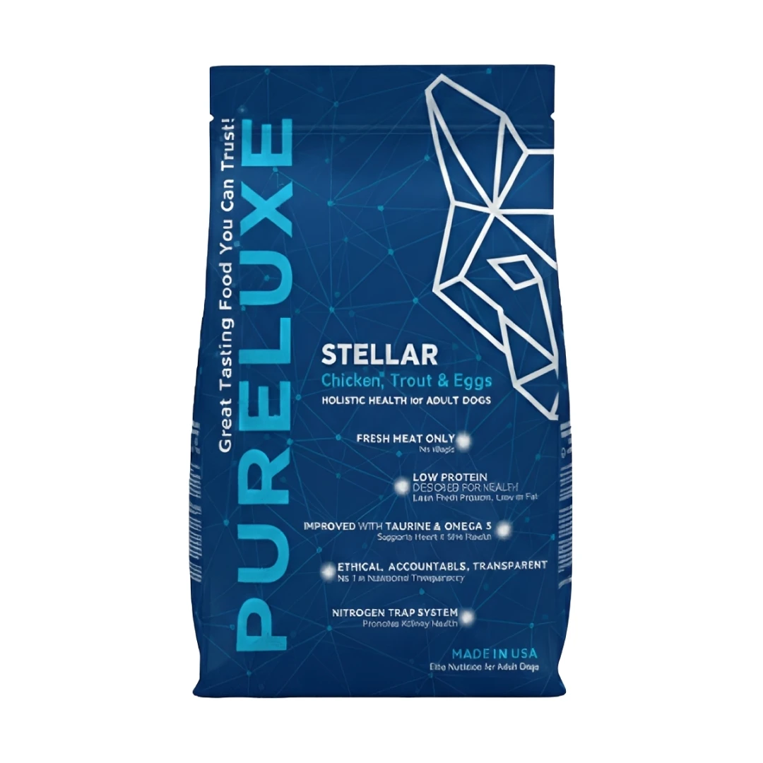 【美國純華 Pureluxe】高齡無穀狗飼料|熟齡犬專屬配方 (9.98kg/22LB)