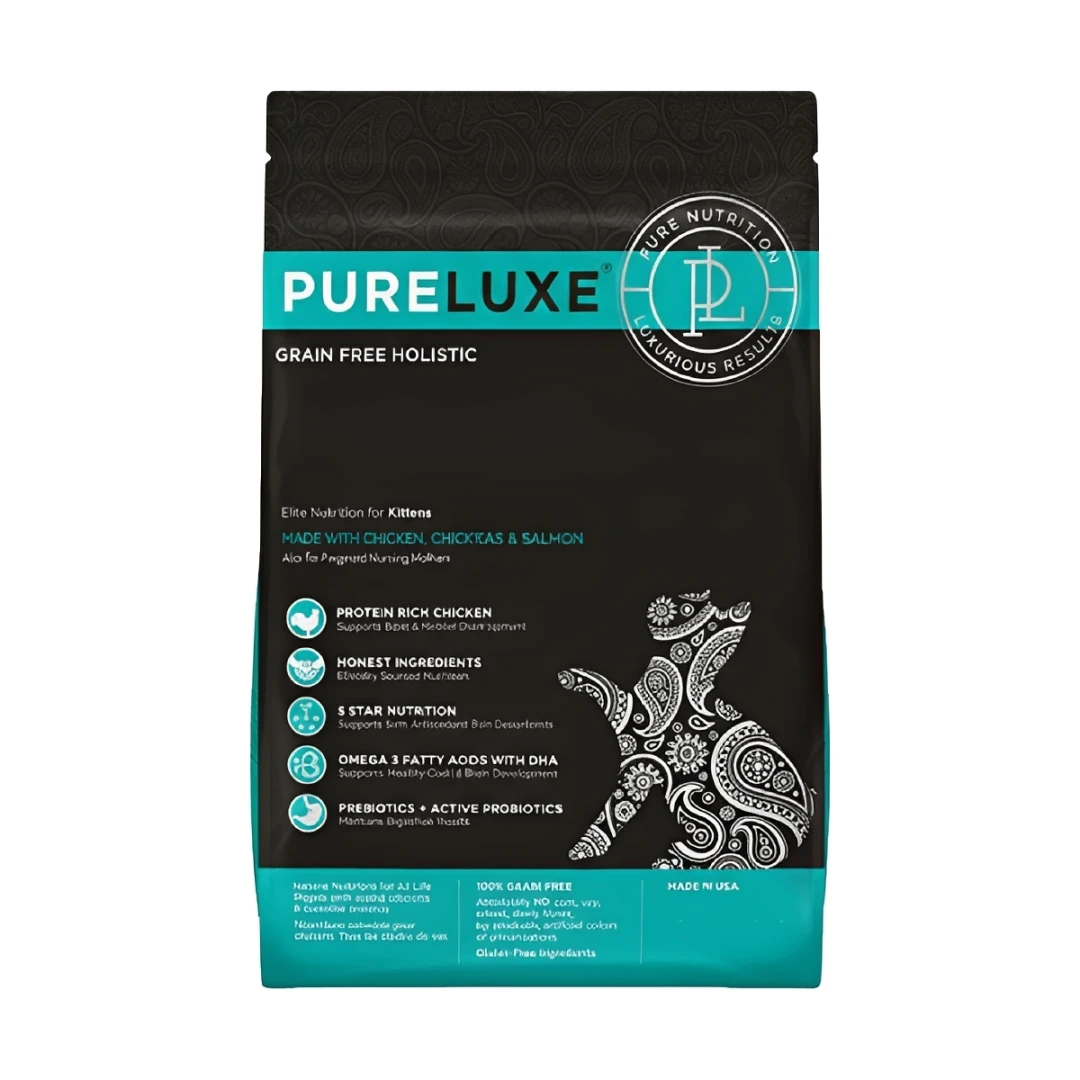 【美國純華 Pureluxe】鮮雞無穀幼貓飼料｜(1.5kg/3.3LB)