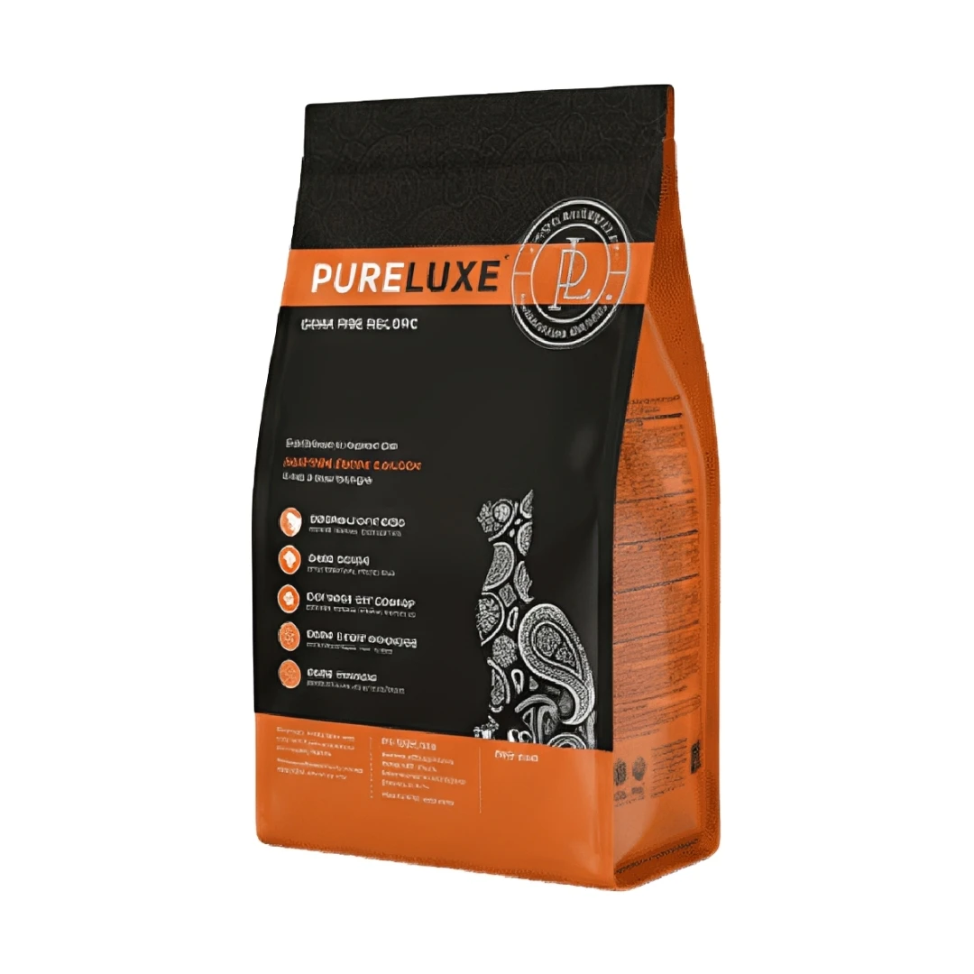 【美國純華 Pureluxe】膚質亮毛貓無穀貓飼料｜(400g)