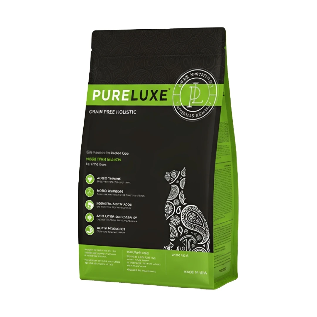 【美國純華 Pureluxe】鮮鮭魚無穀貓飼料｜全齡貓適用 (400g)