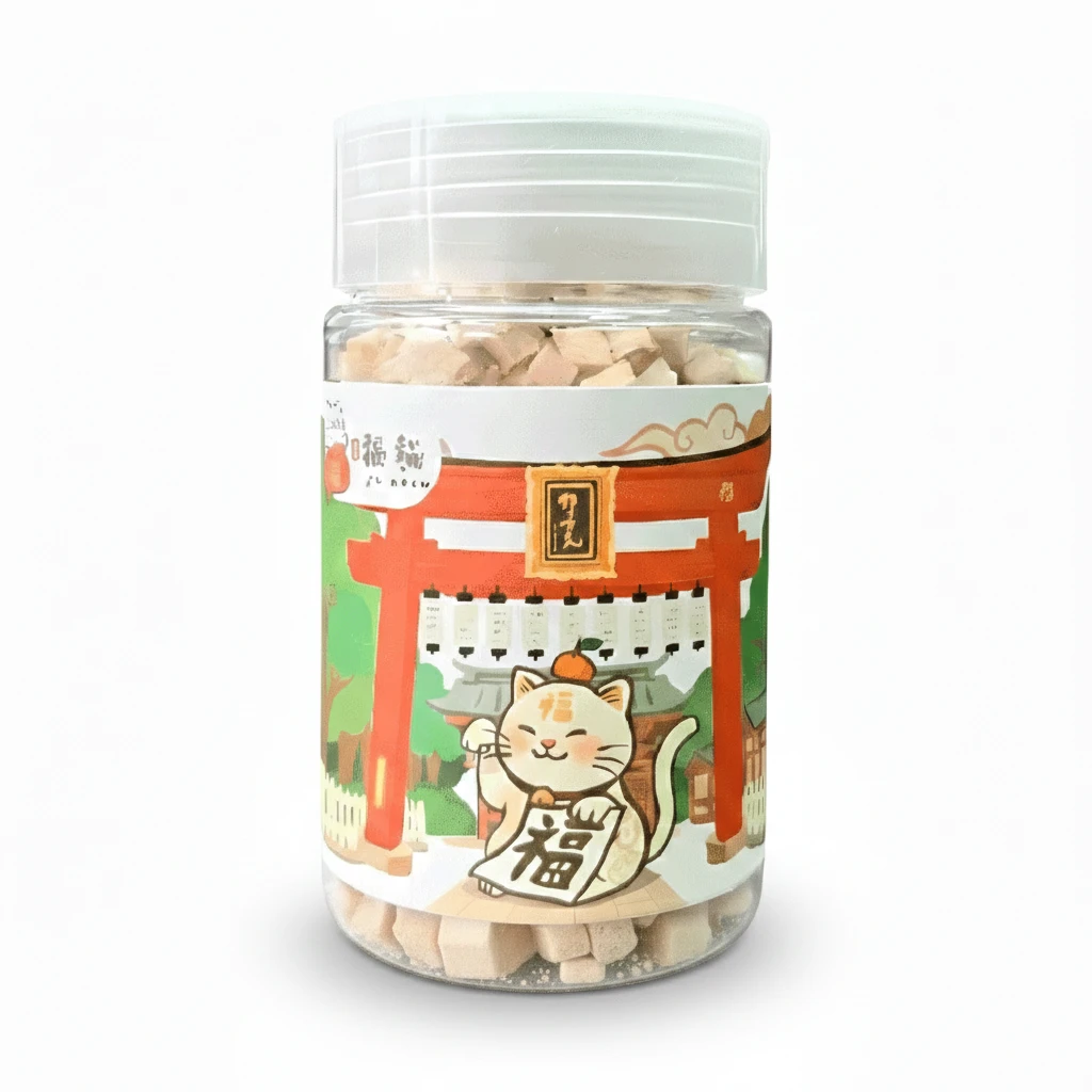 【大吉福貓】新鮮雞肉迷你凍乾 (50g 罐裝)