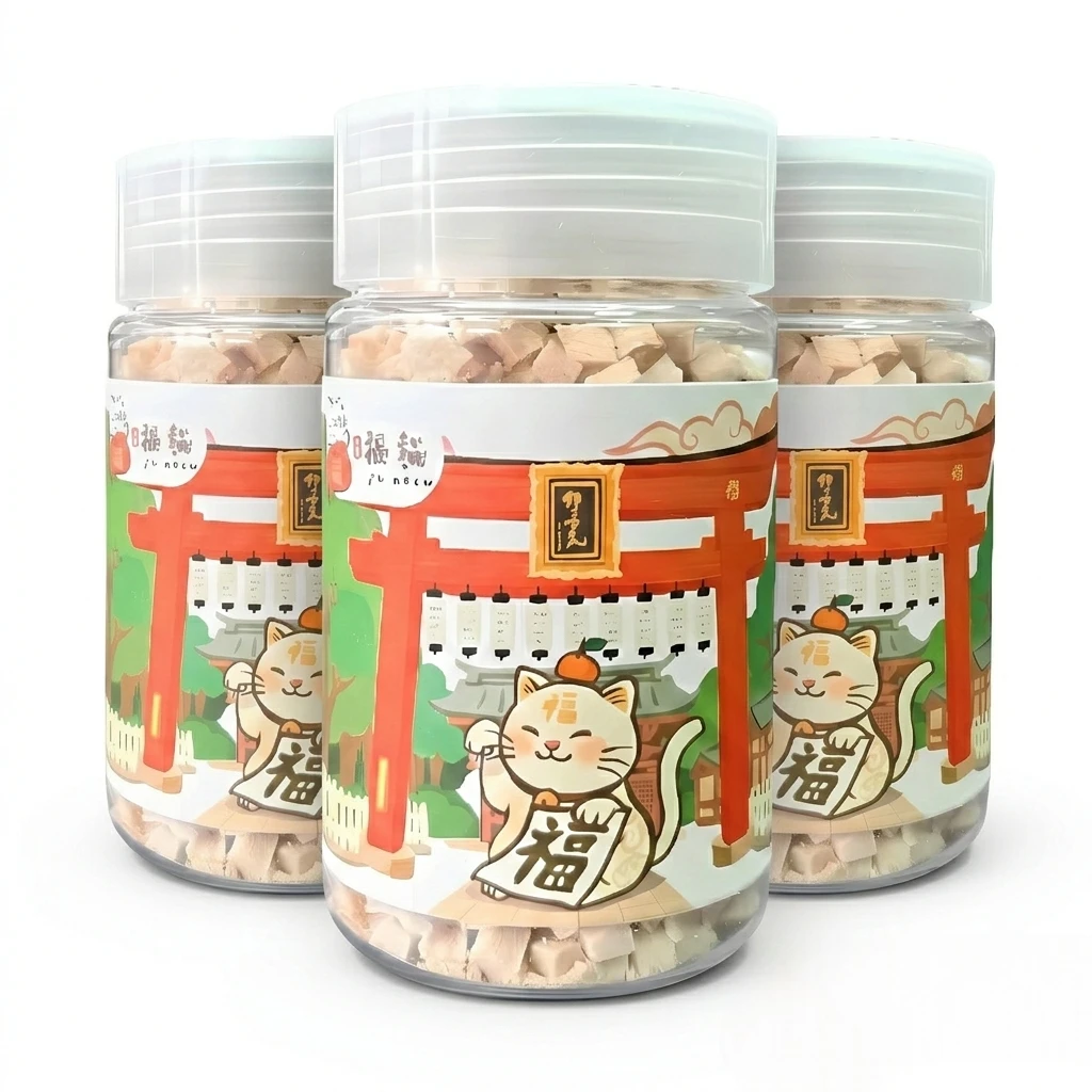 【大吉福貓】新鮮雞肉迷你凍乾 50g (3罐囤貨組)