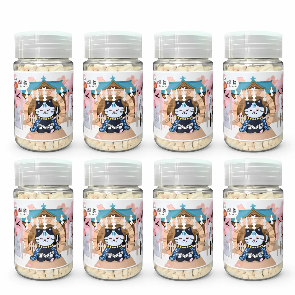 【大吉福貓】新鮮鱈魚迷你凍乾 35g (8罐箱購團)