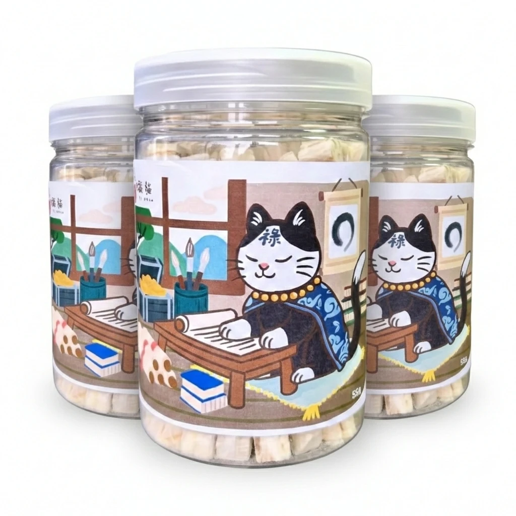 【大吉福貓】新鮮鱈魚凍乾 55g (3罐囤貨組)