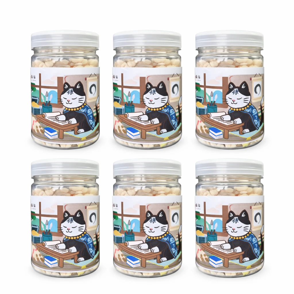 【大吉福貓】新鮮鱈魚凍乾 55g (6罐箱購團)