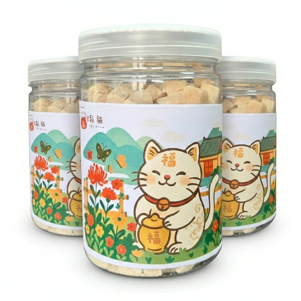 【大吉福貓】新鮮雞肉凍乾 75g (3罐囤貨組)