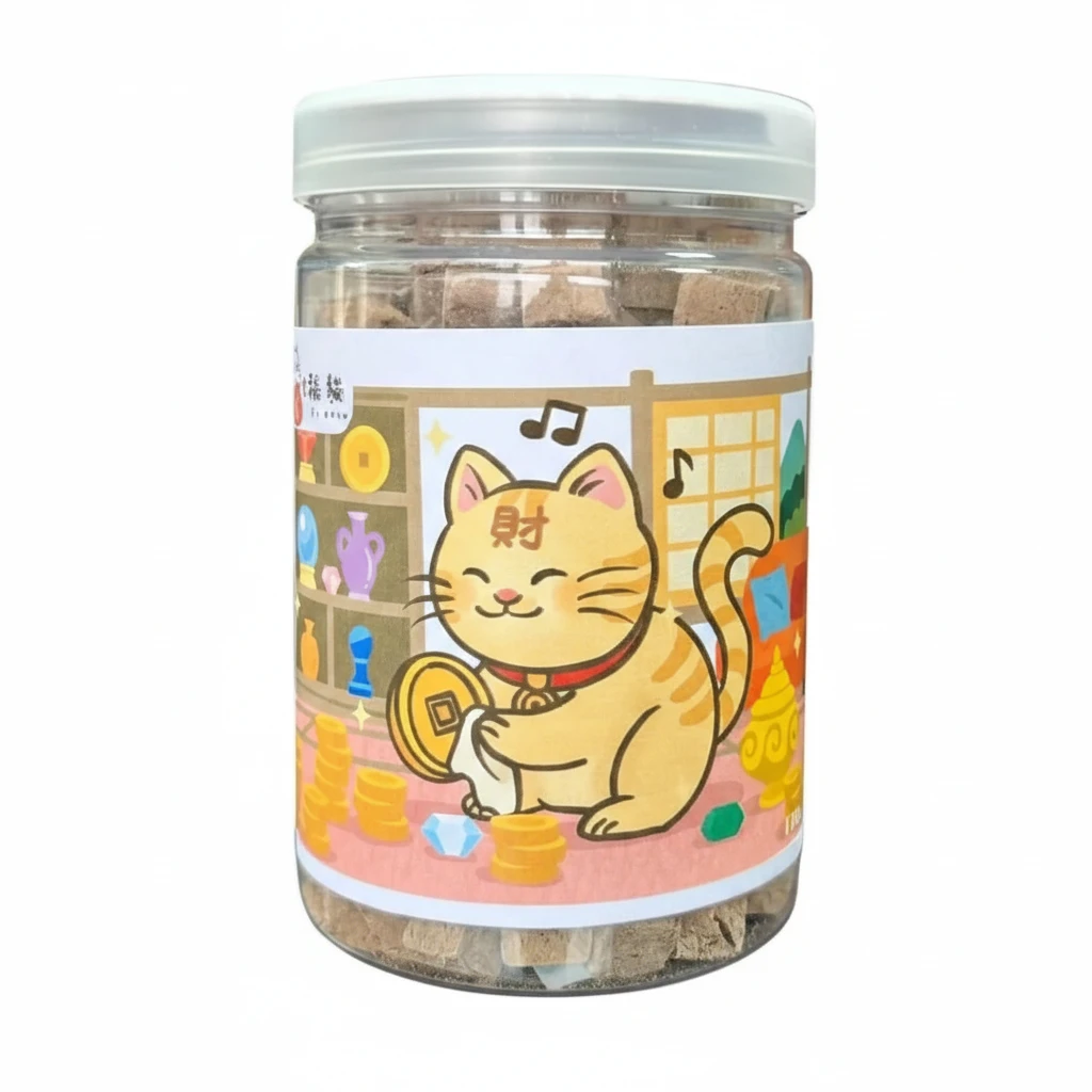 【大吉福貓】天然牛肝凍乾 (110g 罐裝)