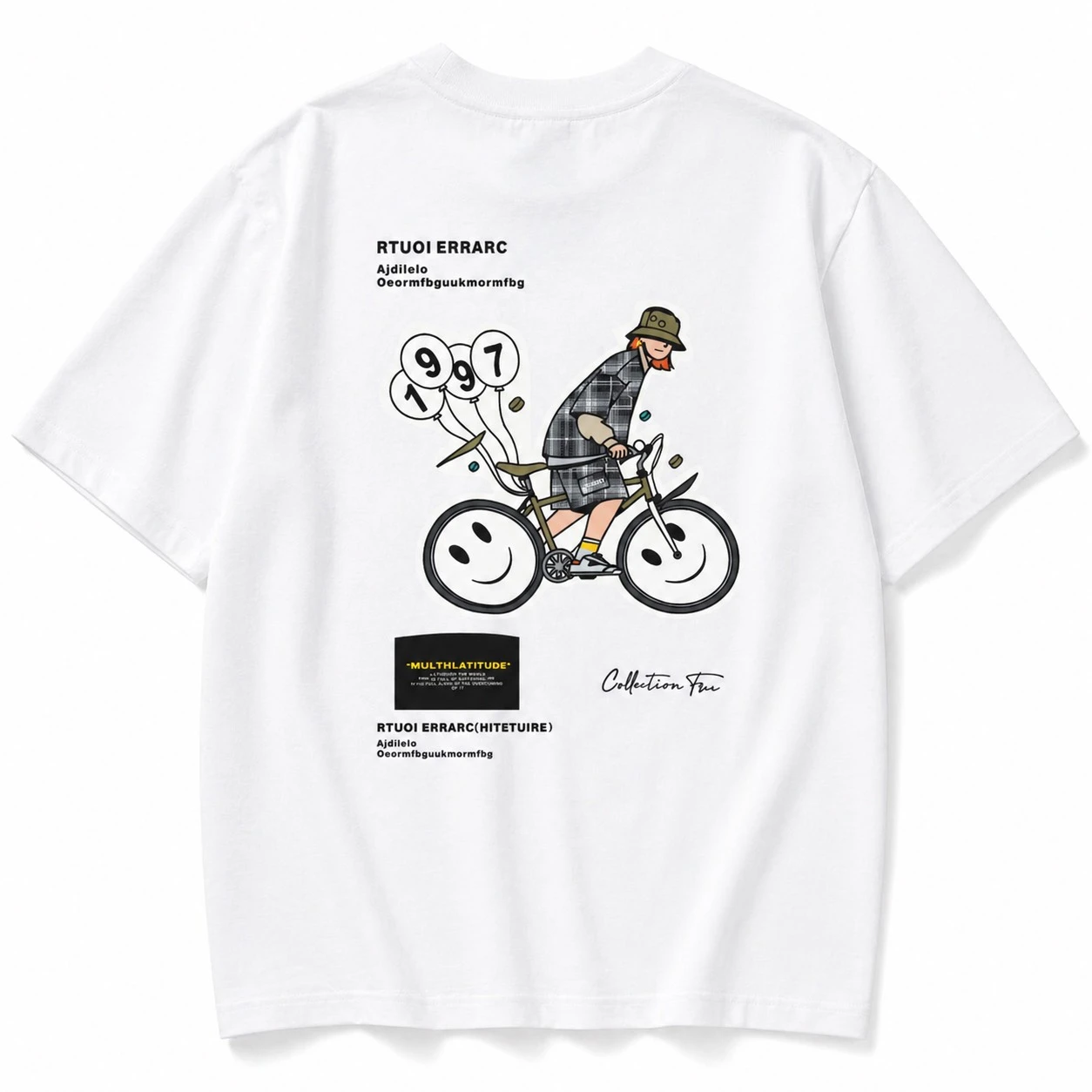 重磅單車造型潮流T-Shirt