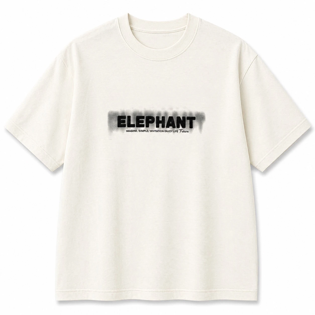 重磅大象造型潮流T-Shirt