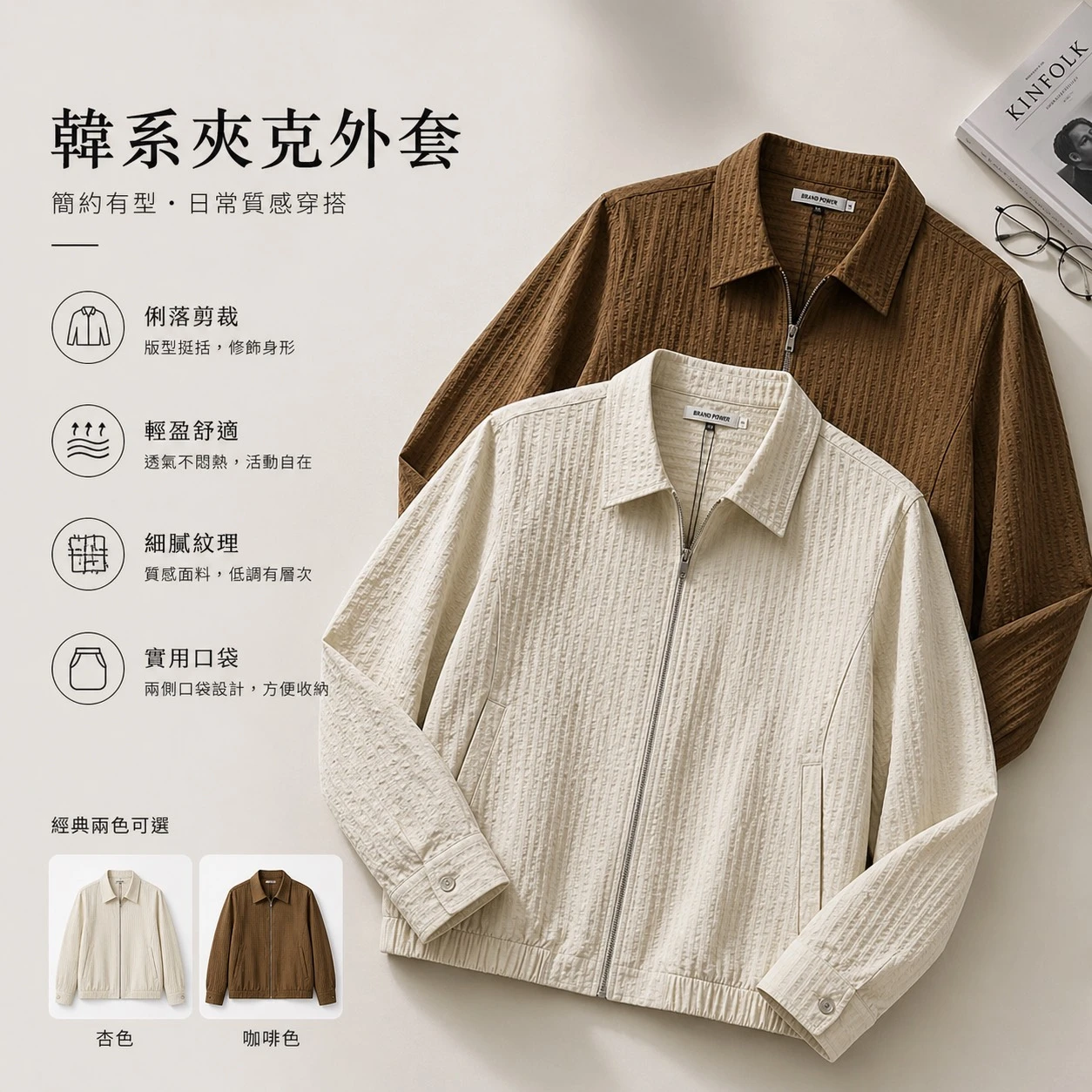 韓系夾克外套
