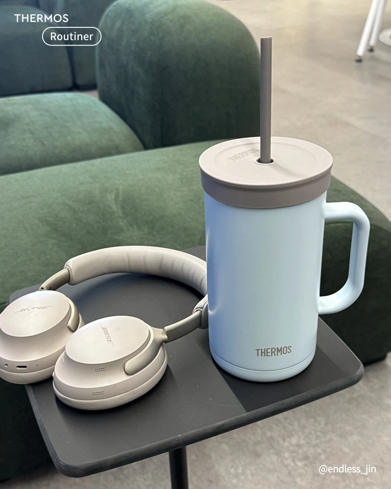 🇰🇷THERMOS 吸管保溫杯