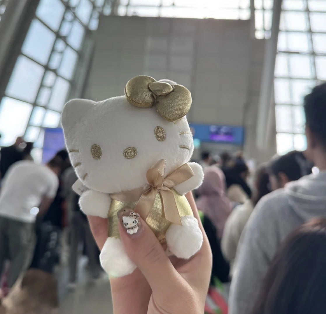 韓國限定 金色三麗鷗吊飾