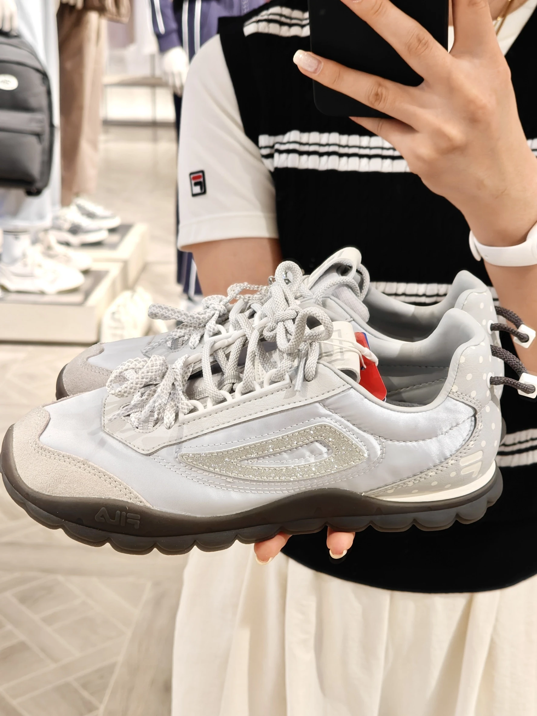 Fila fusion bobobling薄底德訓鞋