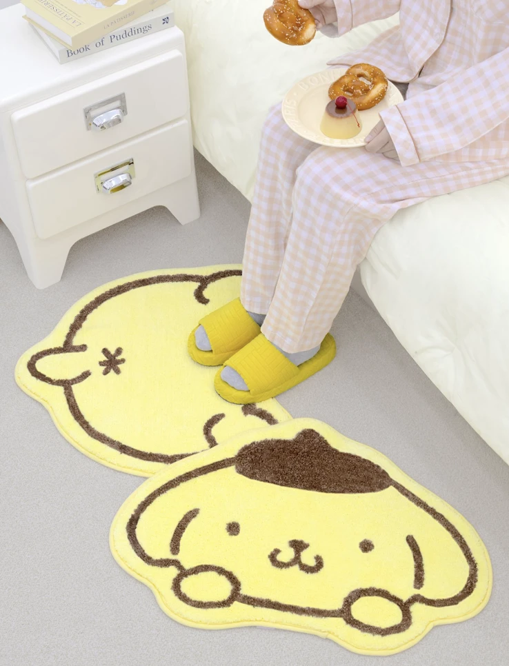 SANRIO 布丁狗 毛絨地毯 防滑