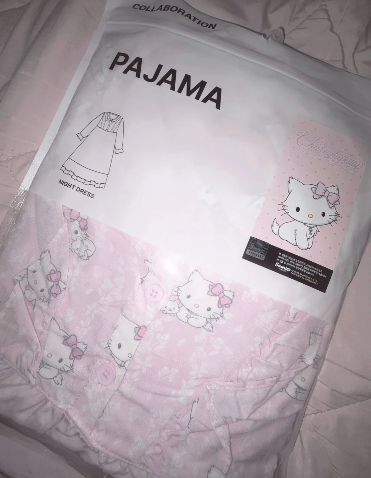 spao X Charmmy 聯名款睡衣