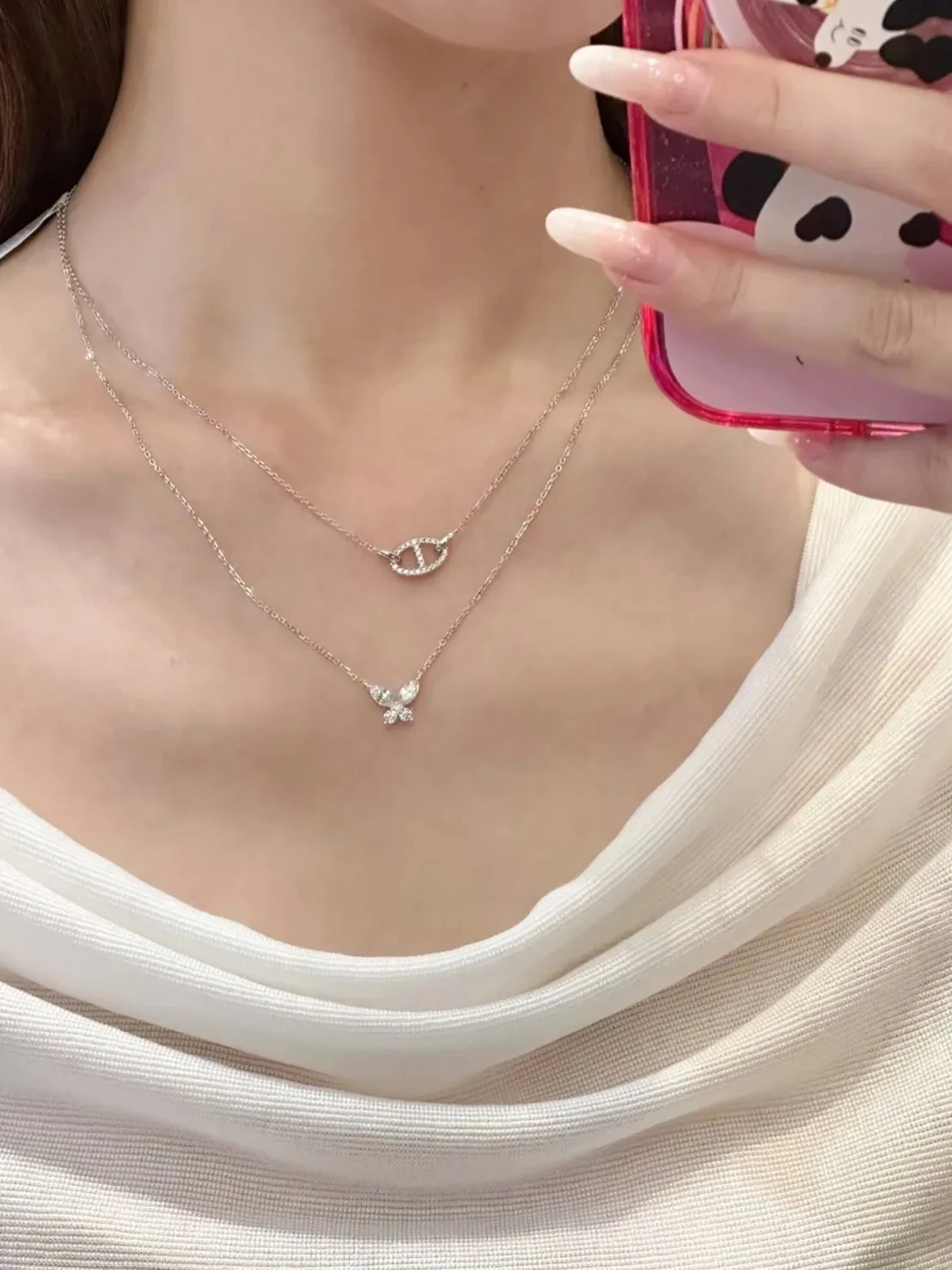 APM MONACO MAILLE MARINE 豬鼻子項鍊