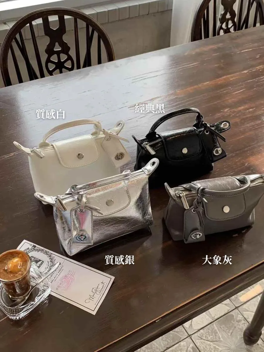 🇰🇷韓國代購 油蠟牛皮餃子包
