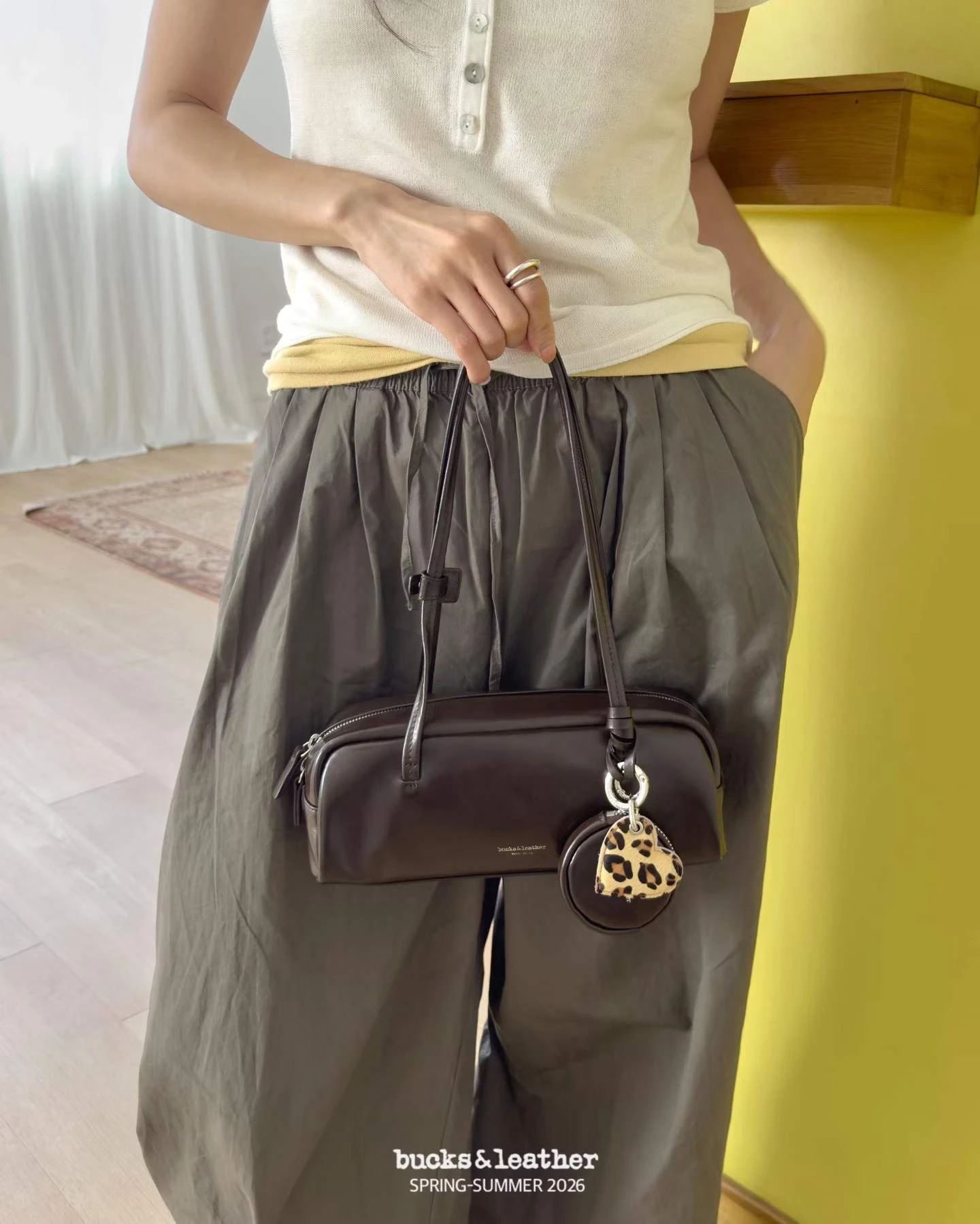 🇰🇷Bucks&leather 26SS法式吐司包 迷你款 A02