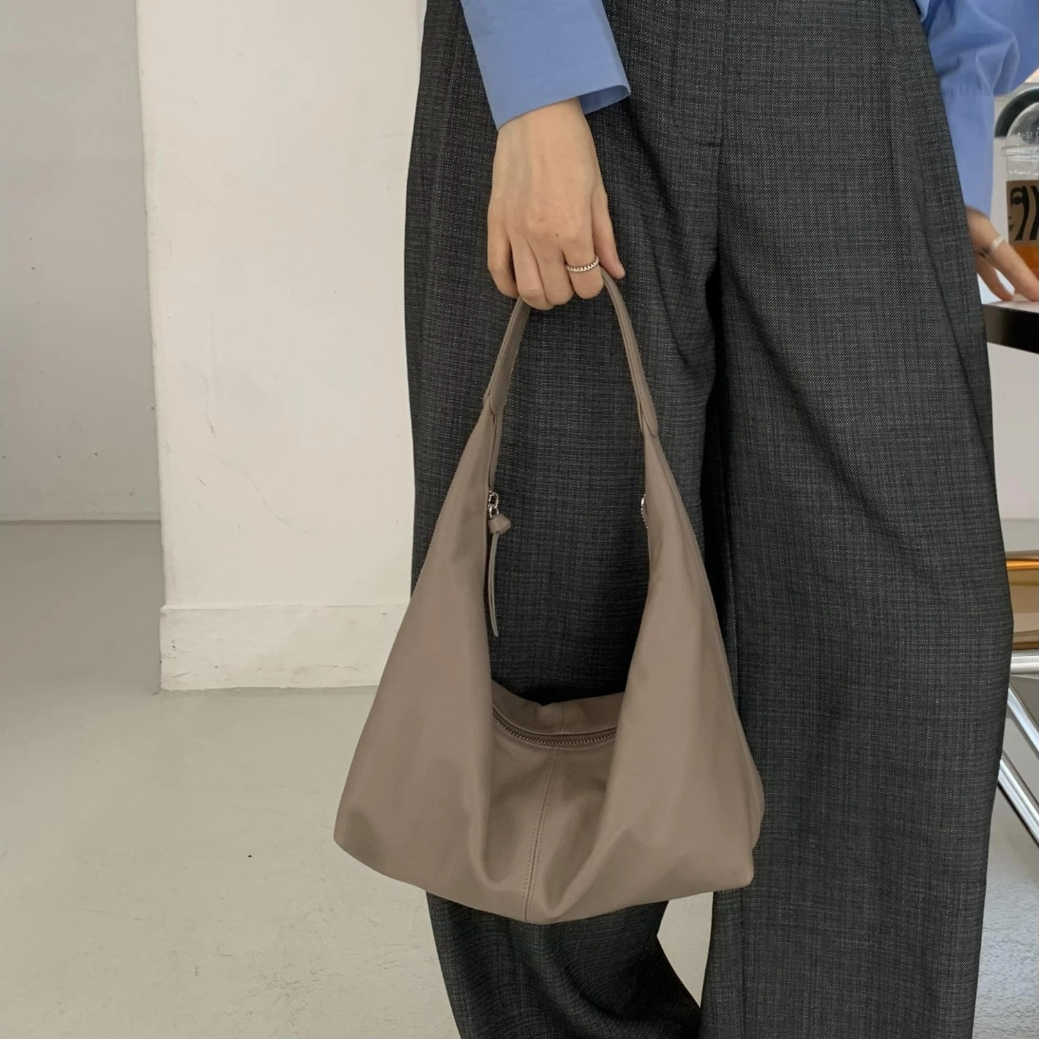 🇰🇷Bucks&leather 垂墜日常托特包 D11
