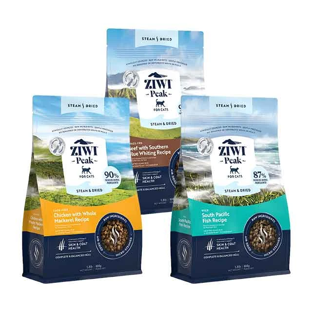【ZIWI 巔峰】微蒸系列  鮮肉貓糧 －800g