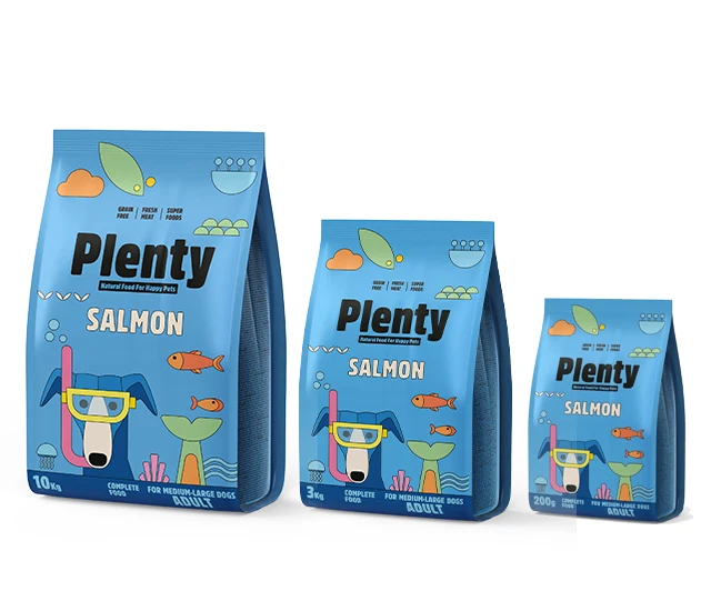 陪樂Plenty-無穀低敏鮮肉犬糧-大顆粒水解鮭魚