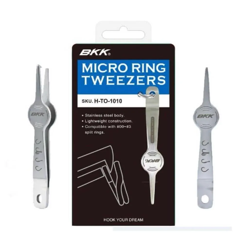 BKK Micro Splitring Tweezers 小型路亞環 專用路亞鉗