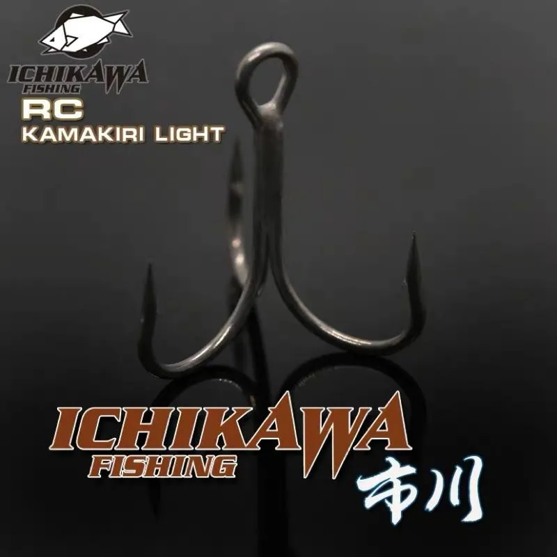 日本進口 ICHIKAWA市川 RCKAMAKIRI LIGHT  超細三本鉤