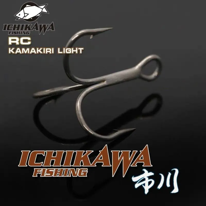 日本進口 ICHIKAWA市川 RCKAMAKIRI LIGHT  超細三本鉤