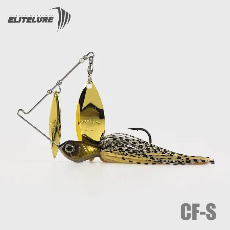 ELITELURE艾利特 spinnerbait 複合式亮片 雙柳葉巴雜 10g/14g/18g