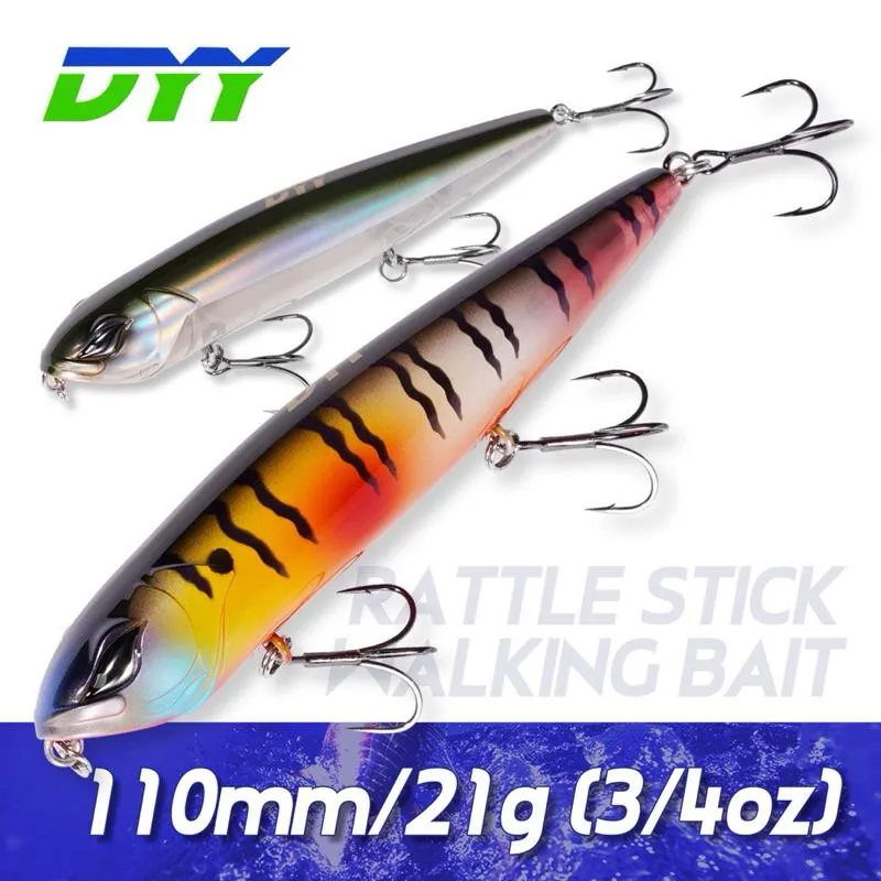 Noeby諾比 新款 浮水 鉛筆 岸拋 魚虎 飛扁 竹梭  110mm/21g 9490