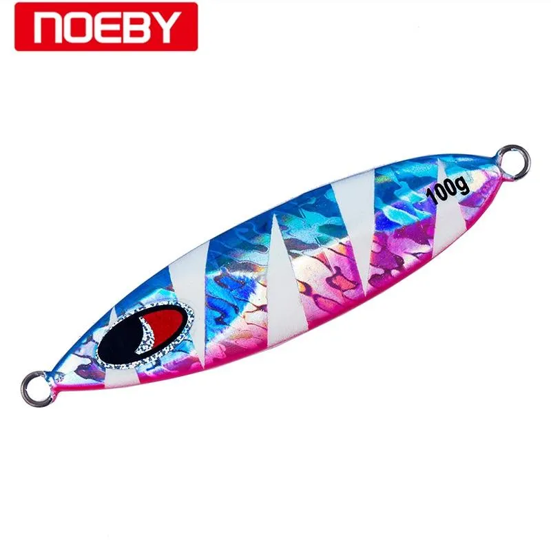 Noeby 諾比 超夜光慢鐵鐵板Slow Jig 裸片60/80/100/120/150g