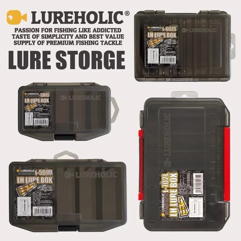 LUREHOLIC 雙面路亞盒 收納盒 溪流必備（魔獸 小米諾 小鉛筆 顫泳 小胖 鐵板）