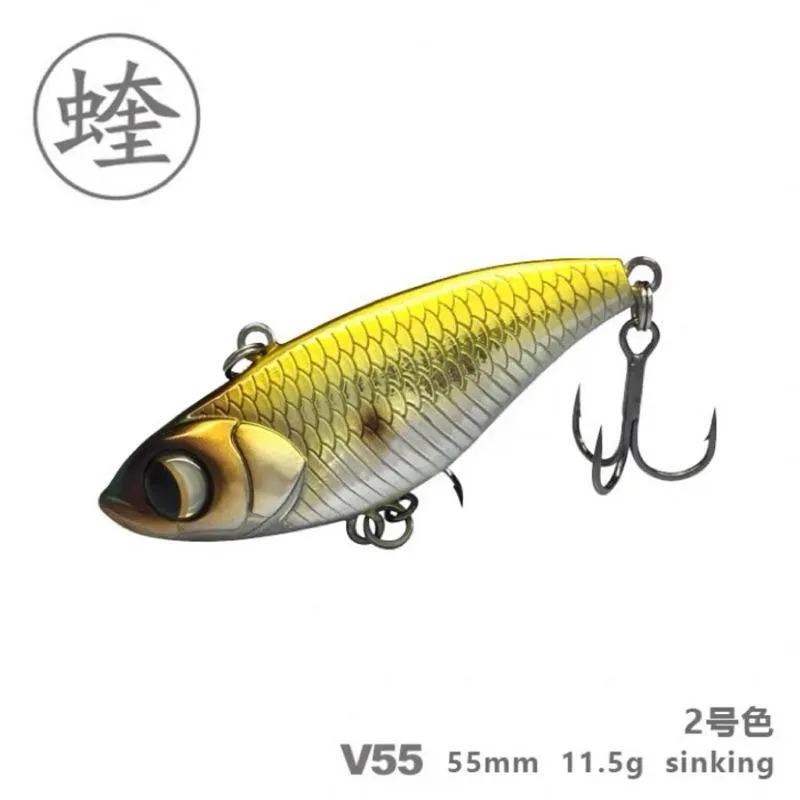 lurefans大河奔流 V55蝰 全泳層顫泳 VIB 路亞發燒友 11.5g