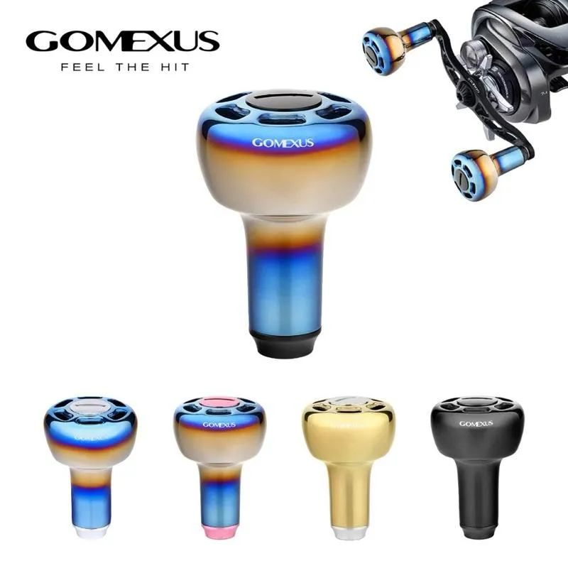 Gomexus TA30鈦合金輕量握丸 路亞 Shimano Daiwa Ryobi捲線器 釣魚配件