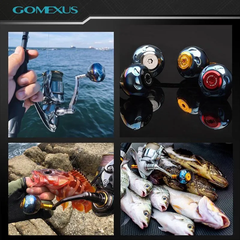 Gomexus TA38 41 輕量鈦合 握丸 Shimano Daiwa  改裝配件
