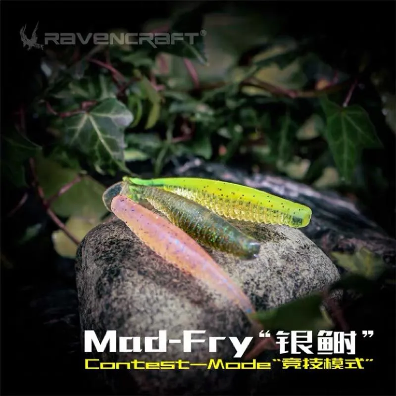 Ravencraft  Mad-Fry 銀鰣T尾軟蟲 基入蝦料 絕殺競技模式