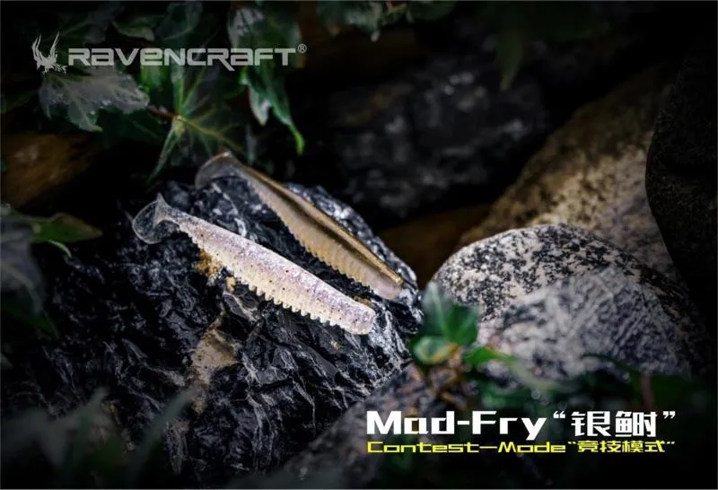 Ravencraft  Mad-Fry 銀鰣T尾軟蟲 基入蝦料 絕殺競技模式