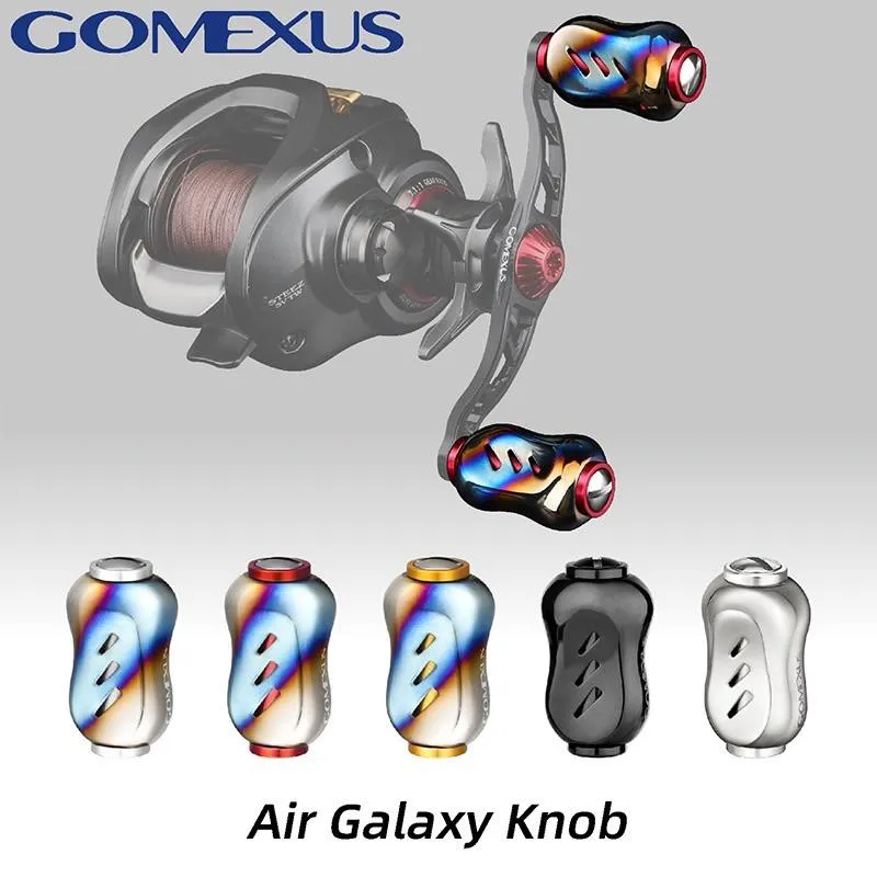 Gomexus TA22輕量鈦合金握丸 Shimano Daiwa 紡車烏龜 捲線器改裝配件