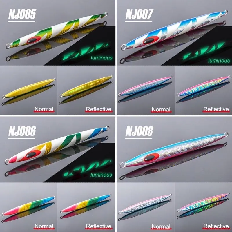 Noeby諾比 JIG速攻快抽鐵板 深海專用樣式 120/150/200/250g