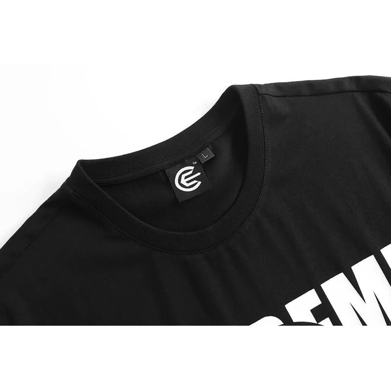 EXTREME PLAYER夏季純棉潮T 單LOGO款釣魚服 50支雙股精棉平紋 175G 面料細緻舒適