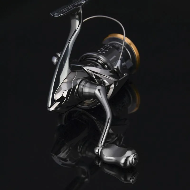Gomexus 鋁合金指紋型握丸 shimano daiwa小烏龜紡車 捲線器改裝配件22mm