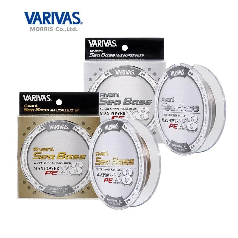 日本製 VARIVAS Avani Sea Bass 8編 Max Power PE線 隱形線 拋投路亞