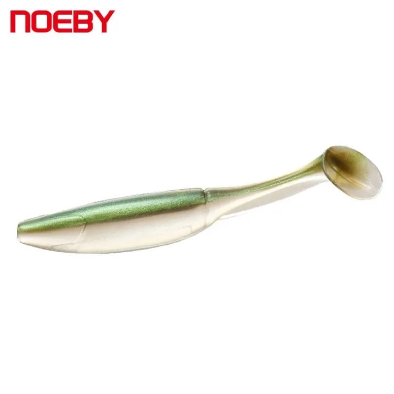Noeby 諾比 胖墩  T尾 大型 軟蟲 呆呆 魚虎 超好打水漂 德州釣組 無鉛 (一袋四入）