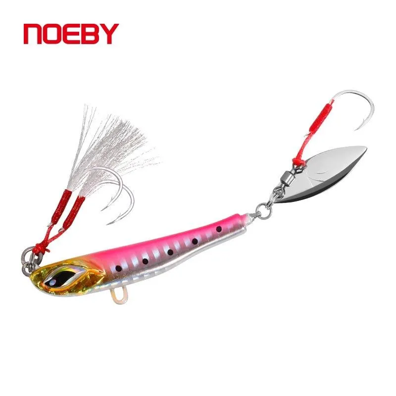Noeby諾比 岸拋鐵板 亮片微鐵  NBL1008N 28g/40g