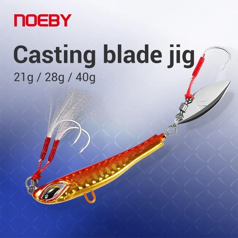 Noeby諾比 岸拋鐵板 亮片微鐵  NBL1008N 28g/40g