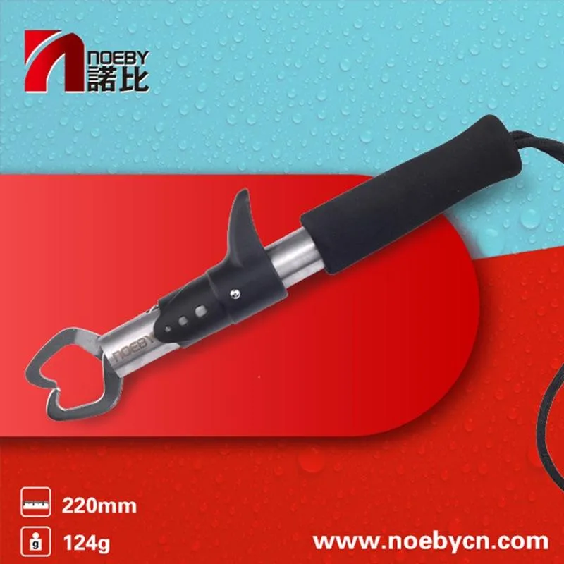 Noeby 諾比 不鏽鋼槍柄控魚器 路亞魚夾