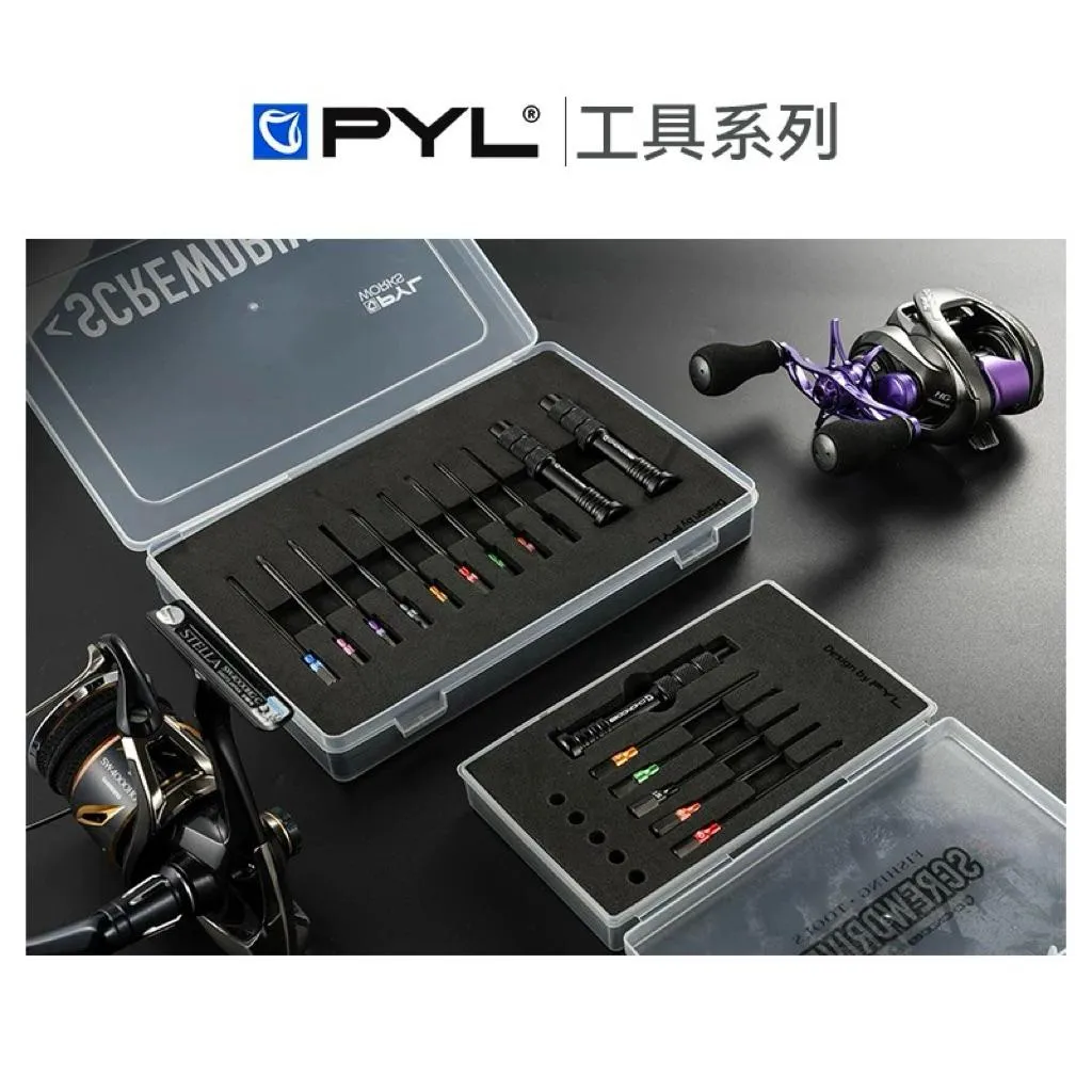 【馨馨路亞釣具】PYL 9+2 螺絲組 多功能 高精度螺絲組 保養改裝 小烏龜保養 捲線器 工具