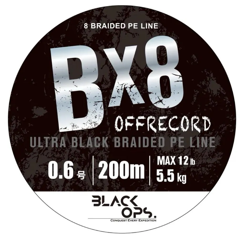 【馨馨路亞釣具】BLACK OPS. 戰鬥級 PE線 BX8 高密度編織 耐磨 路亞線 母線